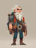 draw 2d game character illustration