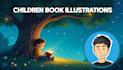create magical and professional childrens book illustrations