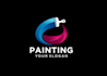 draw construction property and painting logo design