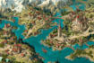 design fantasy, side, axonometry map