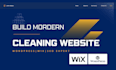 design booking cleaning business website with bookingkoala or wix website