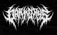 custom atmospheric black metal band logo