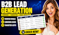 do targeted b2b lead generation and build verified email lists