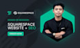 do modern squarespace website design, redesign and SEO optimization