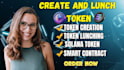 create and launching tokens with cross chain bridge ,multi chain deployment