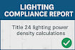 perform title 24 lighting and power compliance checks