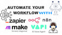 develop ai agents and automations in n8n zapier make and vapi