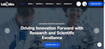 therapy website biotech website stem cell therapy website design mrna website