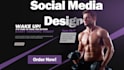 design gym banners, ads and posts that stop scrolling