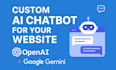 set up a chatbot for your website using google gemini