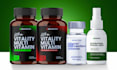 create supplement label, vials, medicine label and packaging design