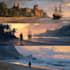 illustrate environments, landscapes, board game, concept art