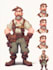 draw 2d game character illustration