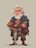 draw 2d game character illustration