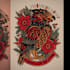 create a custom traditional tattoo style design