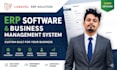 create erp CRM hrm management software
