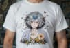 make linocut or cartoon illustration for t shirts