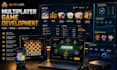 develop multiplayer ludo, card, poker, blackjack and chess game