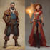 dnd character art and dnd character art