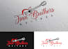 do modern super custom guitar logo design