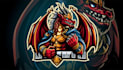 make dragon king logo with t shirt and free revisions