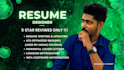 write and upgrade your resume, cv, cover letter, linkedin