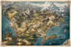 draw fantasy map illustration isometric map