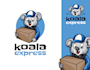 do modern professional custom koala logo with unlimited revision