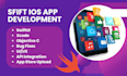develop, fix, and customize ios apps using swift, swiftui, xcode, objective c