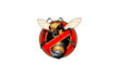 design ghost busters wasps yellow jackets logo