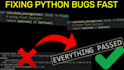 fix and debug your python code, assignments, and projects fast
