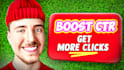 create professional, minimalist youtube thumbnails