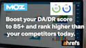 da DR 85 with  white hat backlinks