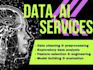 clean, preprocess, analyse, and visualize your data