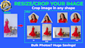 bulk crop 100 images and resize them in 24 hour