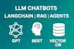 make llm chatbots, nlp, langchain, rag, agents, gpt, bert and ai assistants