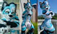 make custom full fursuit mini partial hand paw plantigrade digitigrade tail