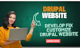 develop drupal website fix update drupal issues