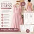 design a professional digital sewing pattern PDF for  dresses