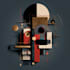 create abstract geometric digital art