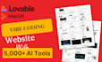 build and fix lovable ai web apps, supabase, vercel, next js mvp expert, replit
