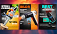 design eye catching posters and modern flyers design