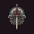 design medieval, fantasy, rpg gaming logo