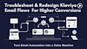audit, troubleshoot, and improve underperforming klaviyo flows for better result