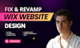 fix wix issue, update wix website, edit wix, revamp wix, clone wix website