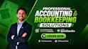 do accounting and bookkeeping using quickbooks online, wave, xero, and zoho