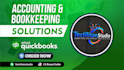 do accounting and bookkeeping using quickbooks online, wave, xero, and zoho