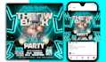 design a creative party flyer, event flyer, postcard design