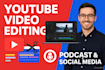 edit cinematic travel vlogs and youtube vedios professionally