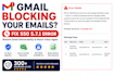 fix gmail blocked emails and 550 5 7 1 errors